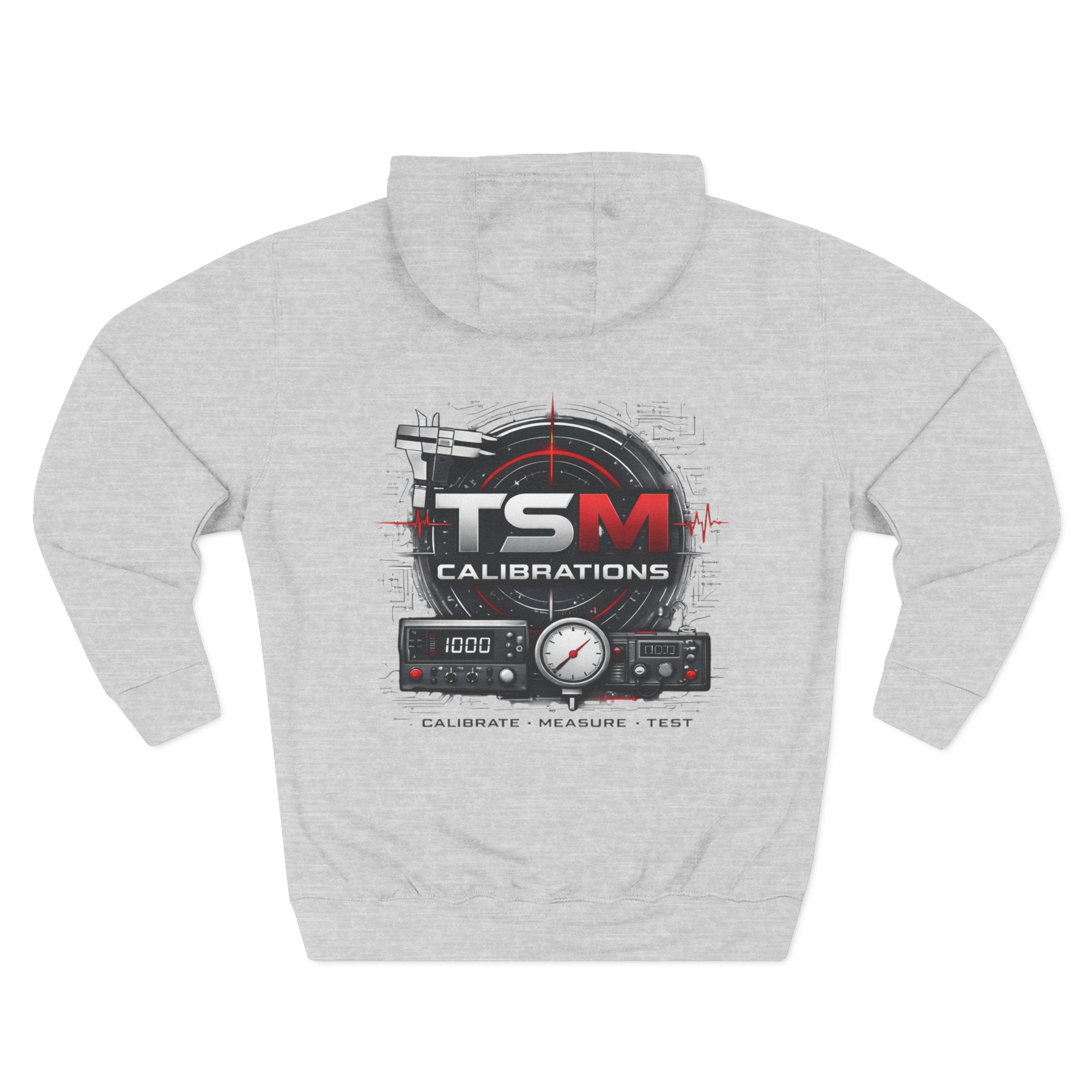 TSM Calibrated Tism Hoodie — Three-Panel Fleece