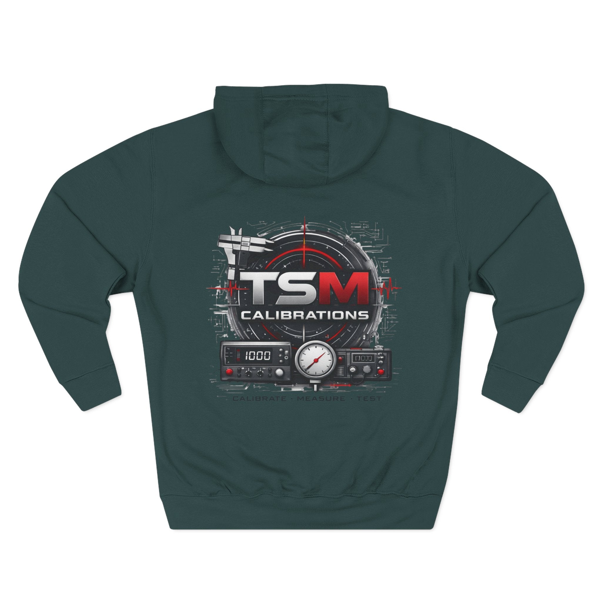 TSM Calibrated Tism Hoodie — Three-Panel Fleece