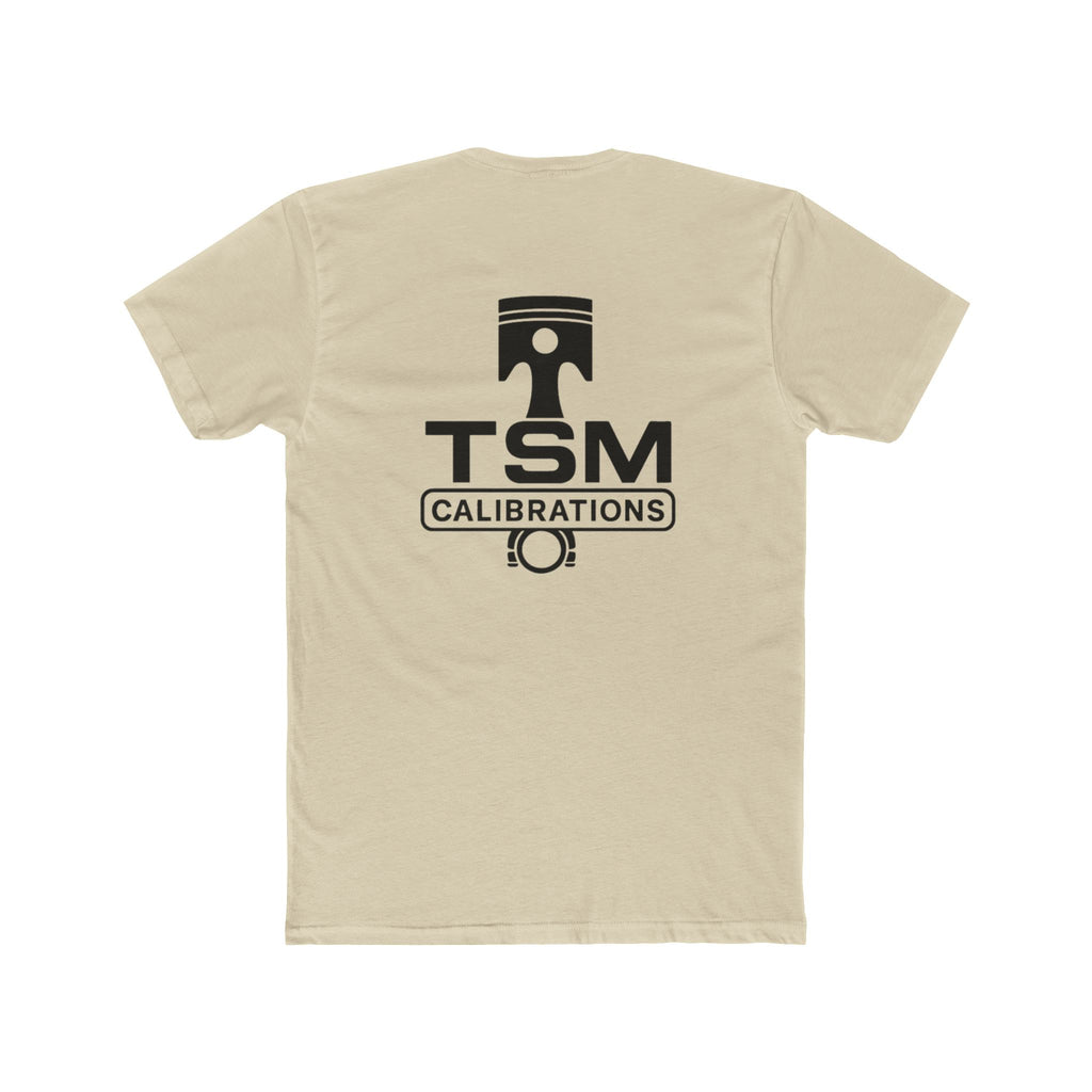 TSM Calibrations Logo Tee — Mechanic Pistons Crew T-Shirt