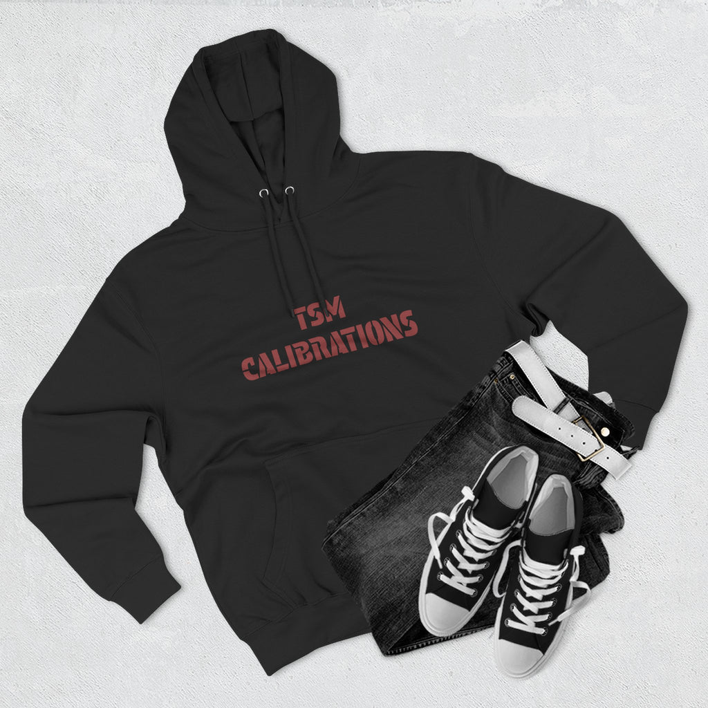 TSM Calibrations Fleece Hoodie — Three-Panel Tech Pullover