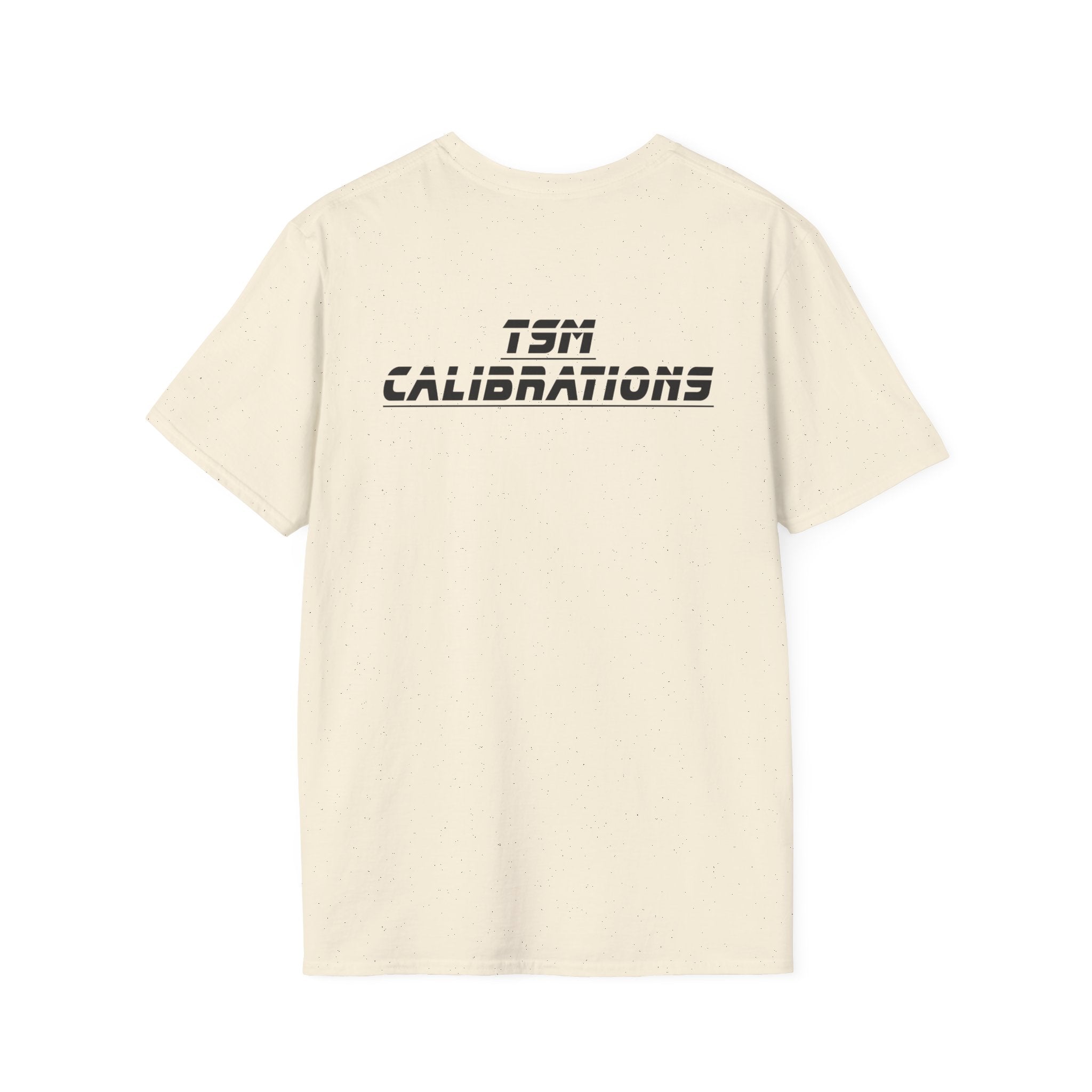 T-Shirt — 'Ten Calibrations' Minimalist Back Print Shirt