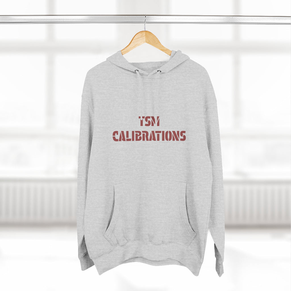 TSM Calibrations Fleece Hoodie — Three-Panel Tech Pullover