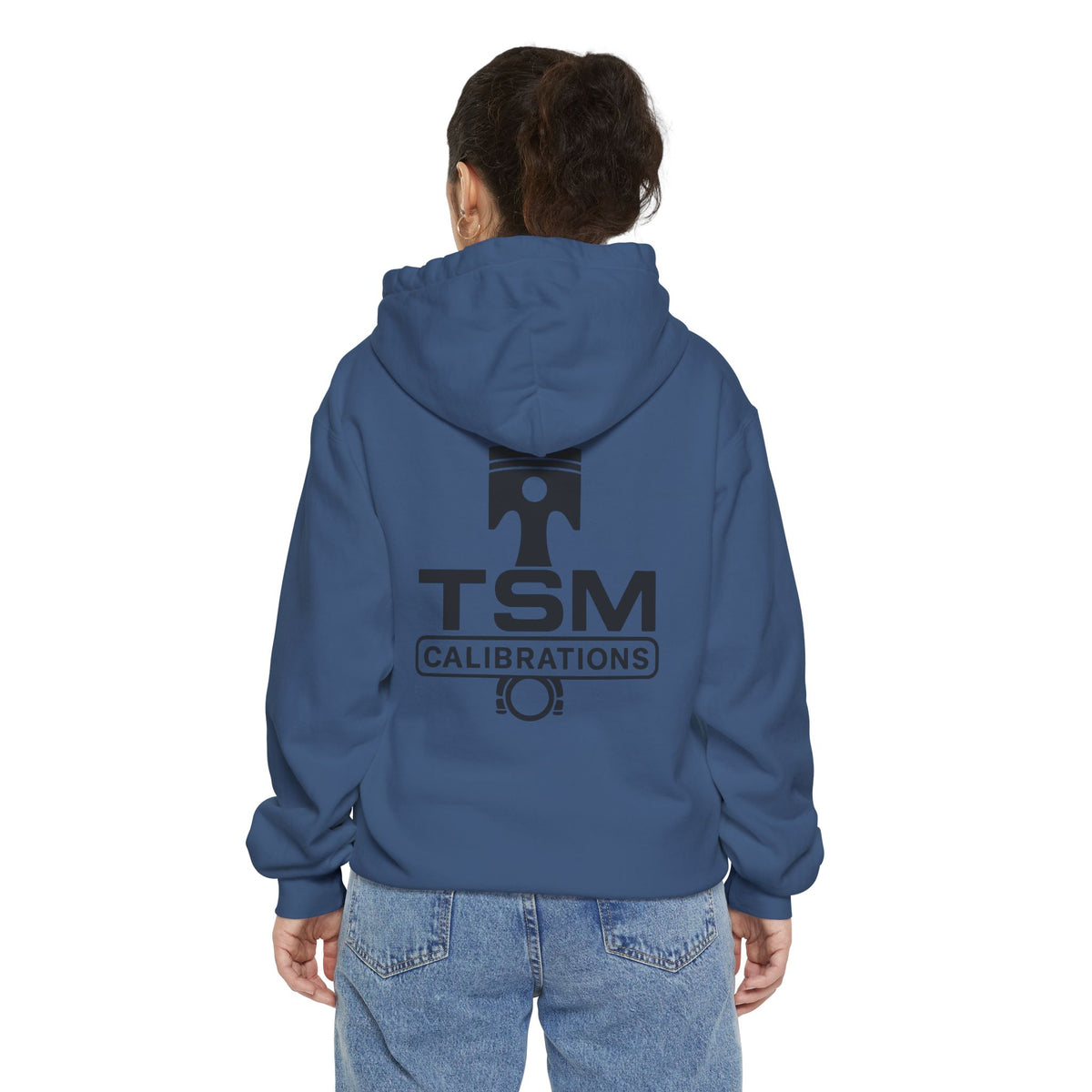 TSM Calibrations Hoodie — Engine Piston Logo Streetwear