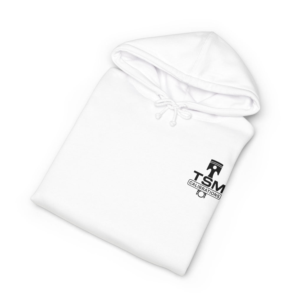 TSM Calibrations Hoodie — Technical Instrument Calibration Hooded Sweatshirt