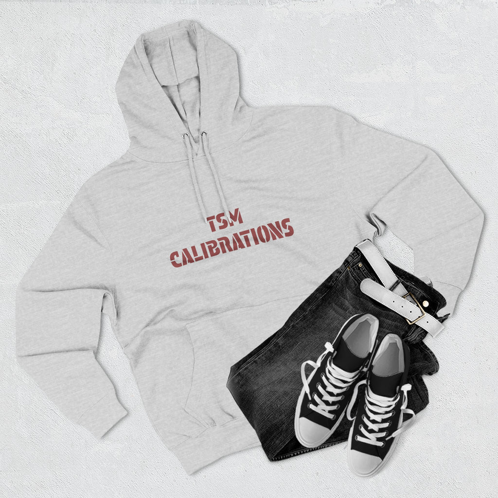 TSM Calibrations Fleece Hoodie — Three-Panel Tech Pullover