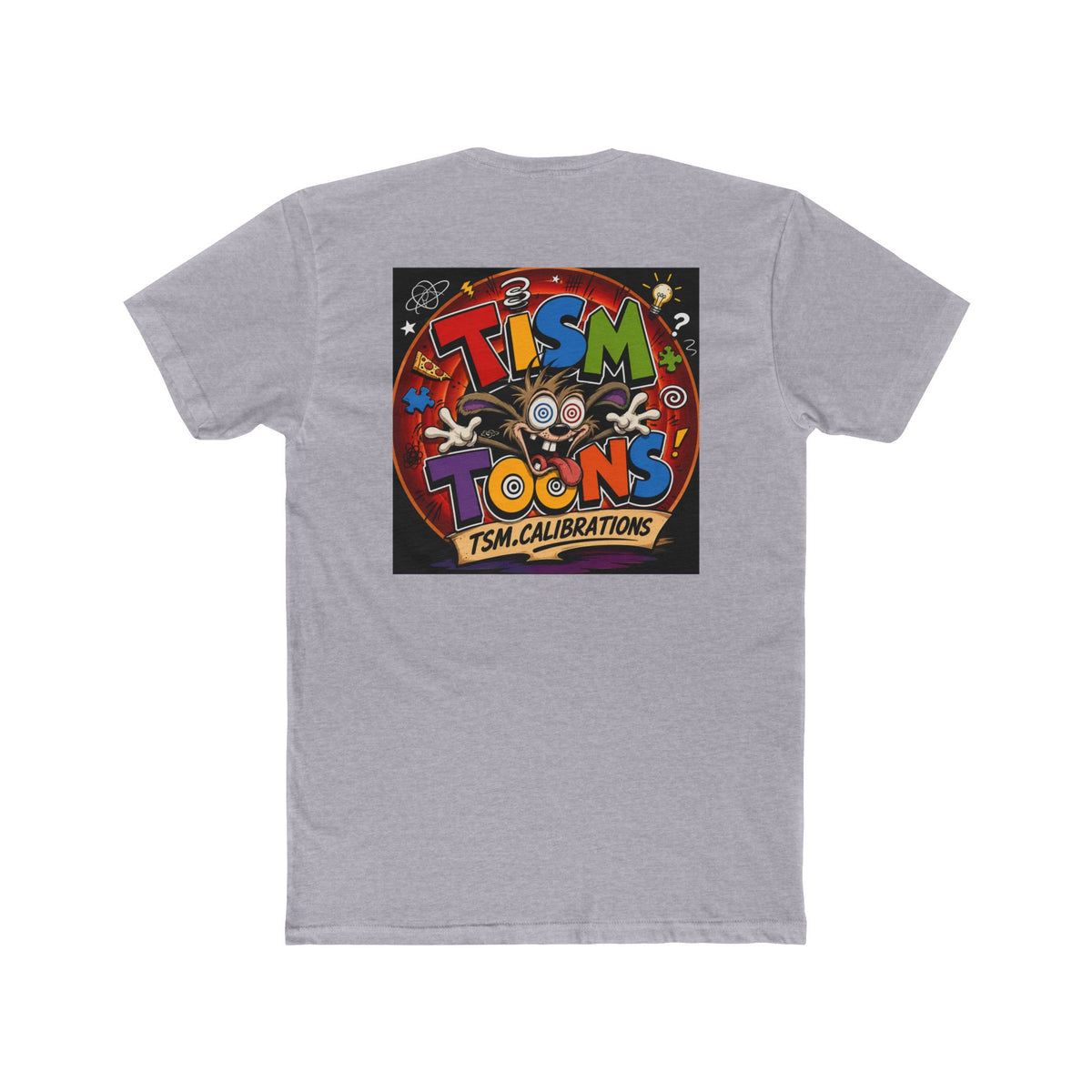 Tism Toons Calibrations T-Shirt — Retro 'TSM Toons' Graphic Tee