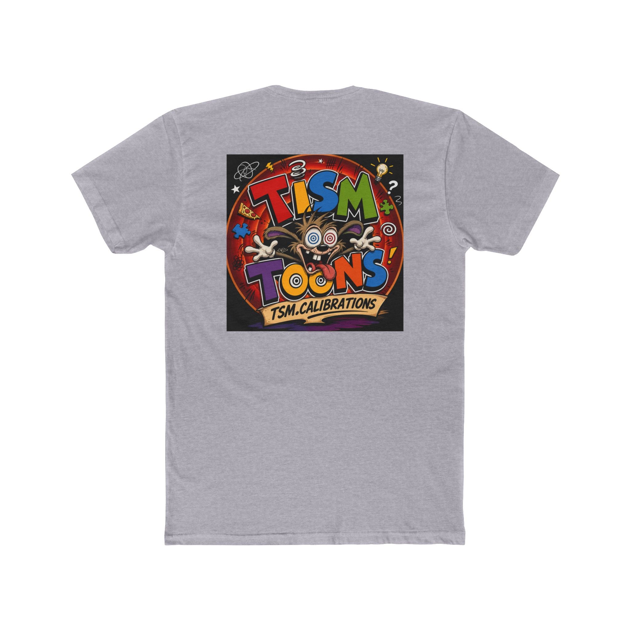 Tism Toons Calibrations T-Shirt — Retro 'TSM Toons' Graphic Tee