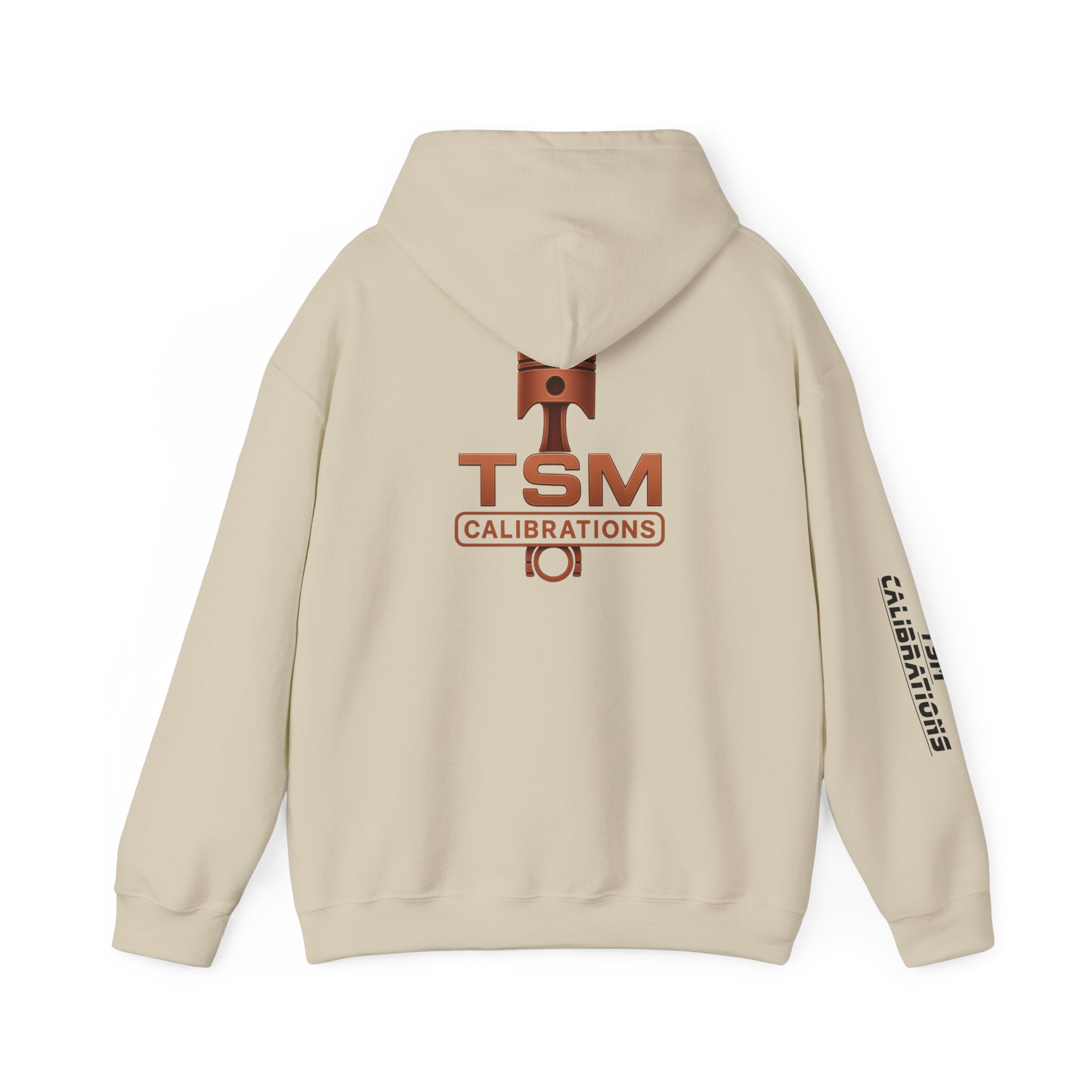 TSM Calibrations Logo Hoodie — Branded Technical Workshop Sweatshirt