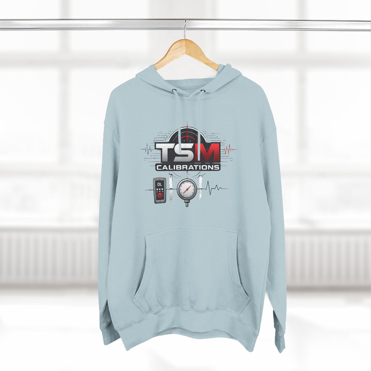 TSM Calibrated Tism Hoodie — Three-Panel Fleece
