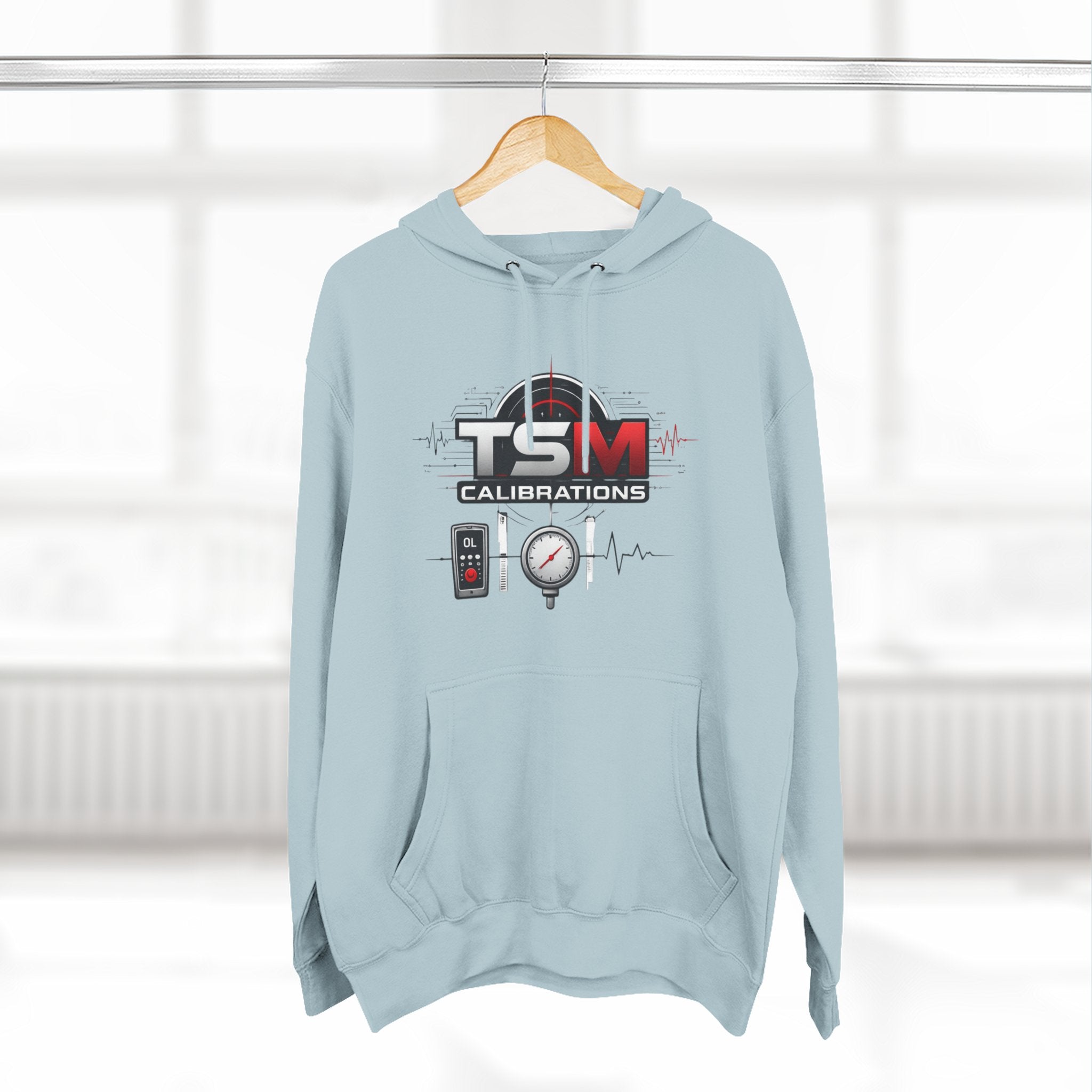 TSM Calibrated Tism Hoodie — Three-Panel Fleece