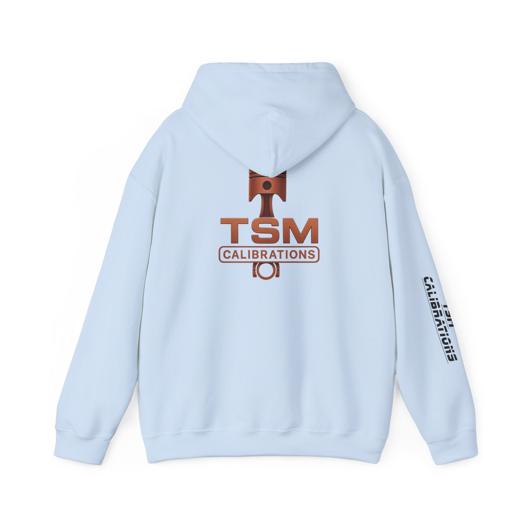 TSM Calibrations Logo Hoodie — Branded Technical Workshop Sweatshirt