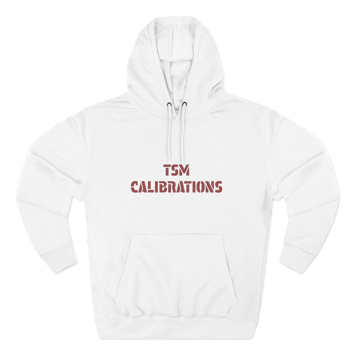 TSM Calibrations Fleece Hoodie — Three-Panel Tech Pullover