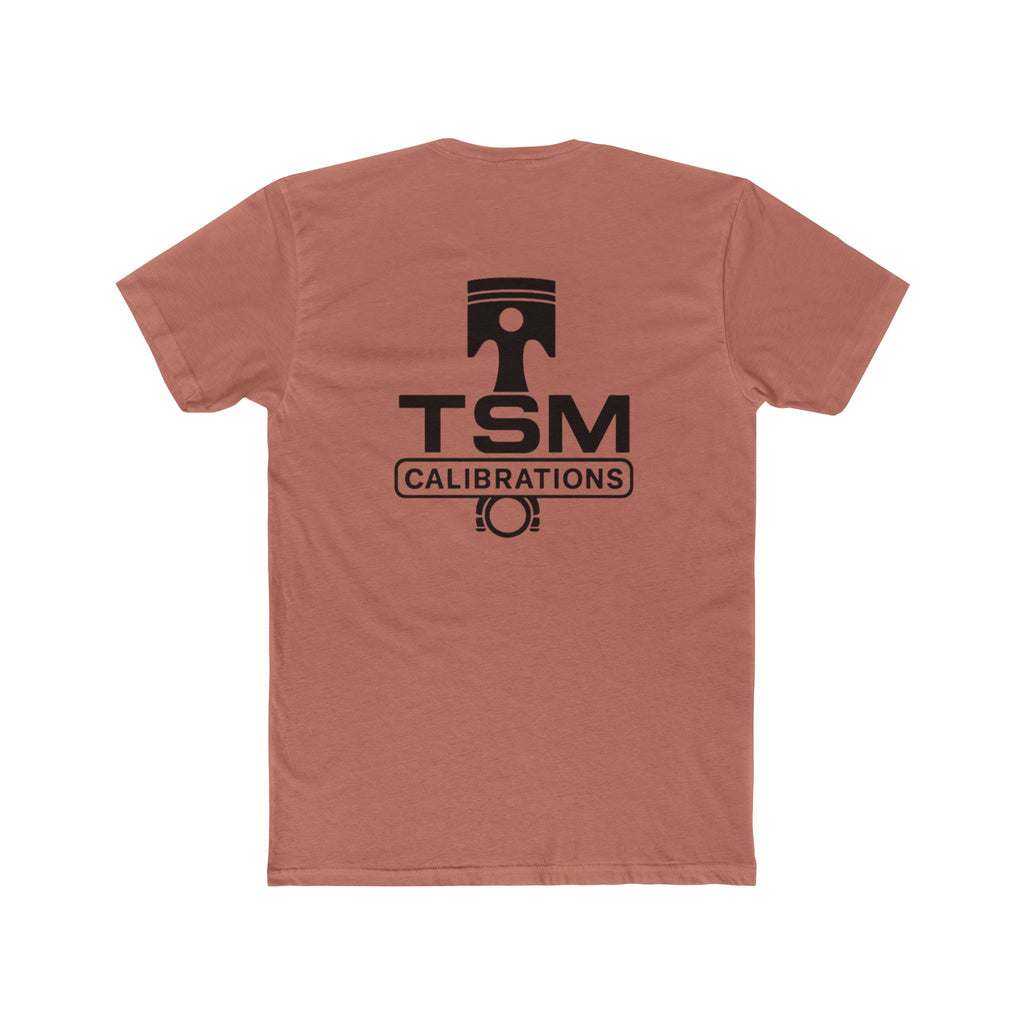 TSM Calibrations Logo Tee — Mechanic Pistons Crew T-Shirt