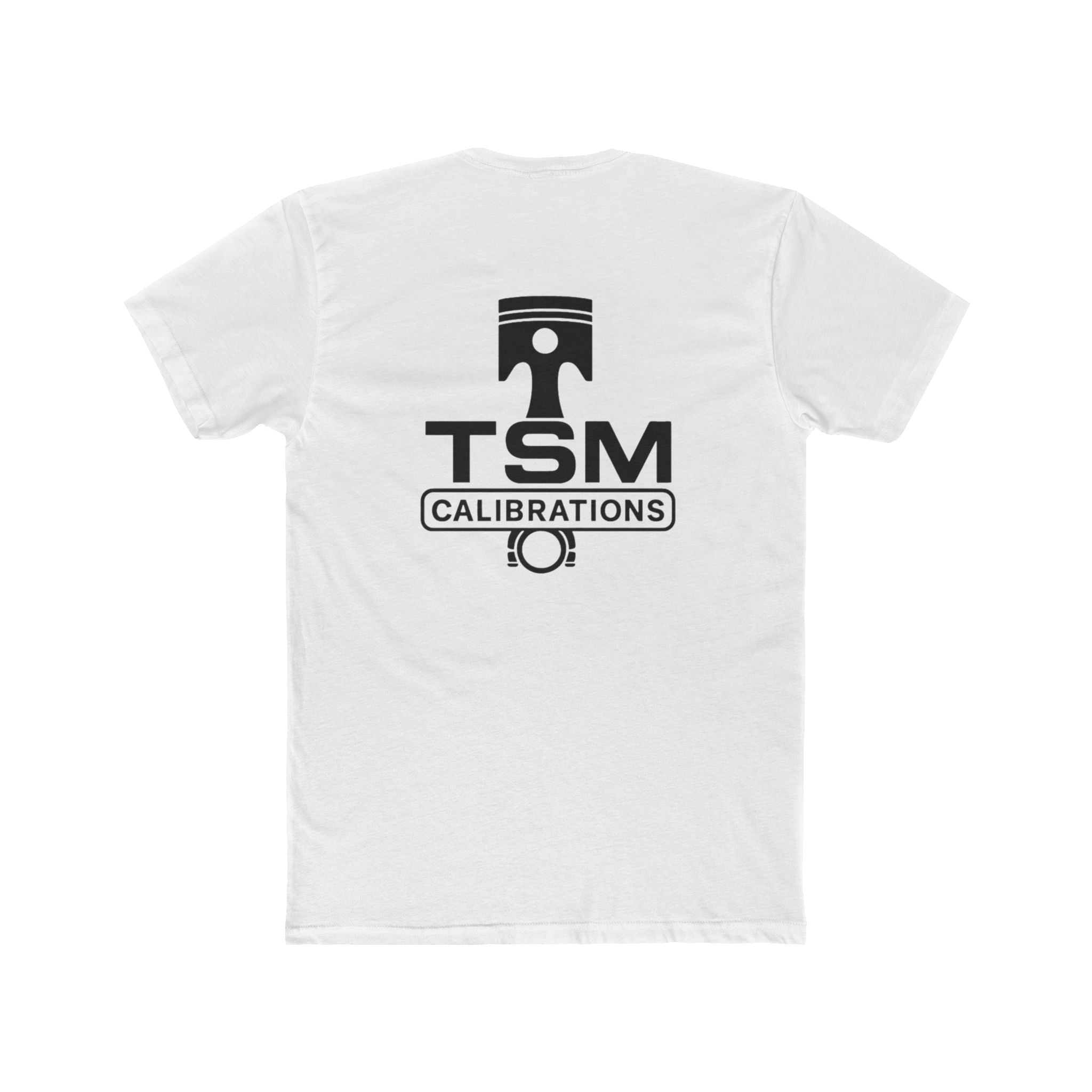 TSM Calibrations Logo Tee — Mechanic Pistons Crew T-Shirt
