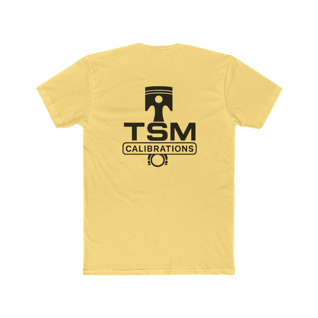 TSM Calibrations Logo Tee — Mechanic Pistons Crew T-Shirt