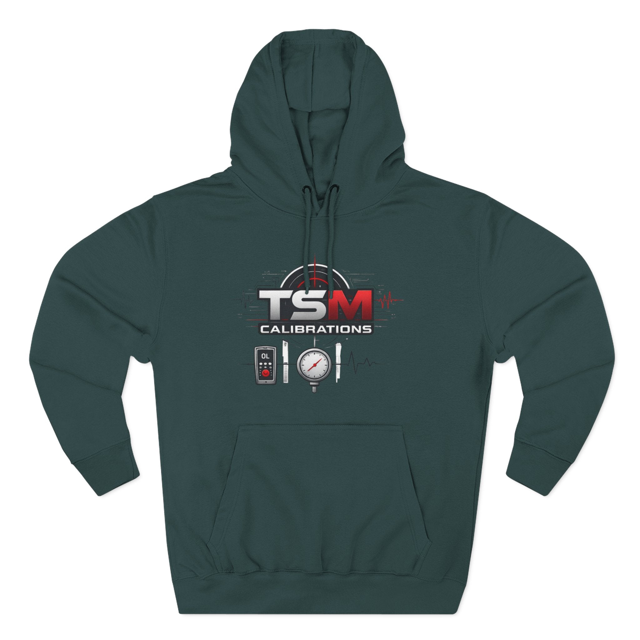 TSM Calibrated Tism Hoodie — Three-Panel Fleece