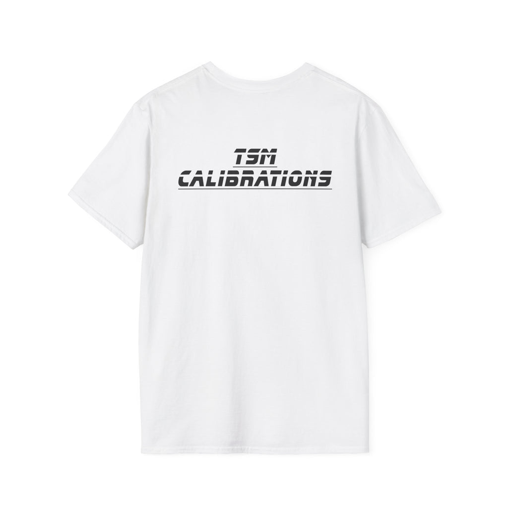 T-Shirt — 'Ten Calibrations' Minimalist Back Print Shirt