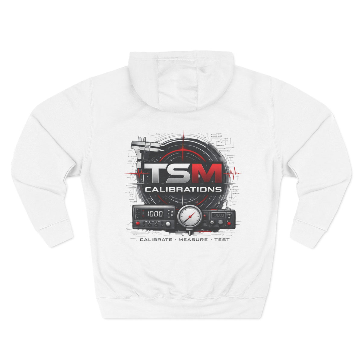 TSM Calibrated Tism Hoodie — Three-Panel Fleece