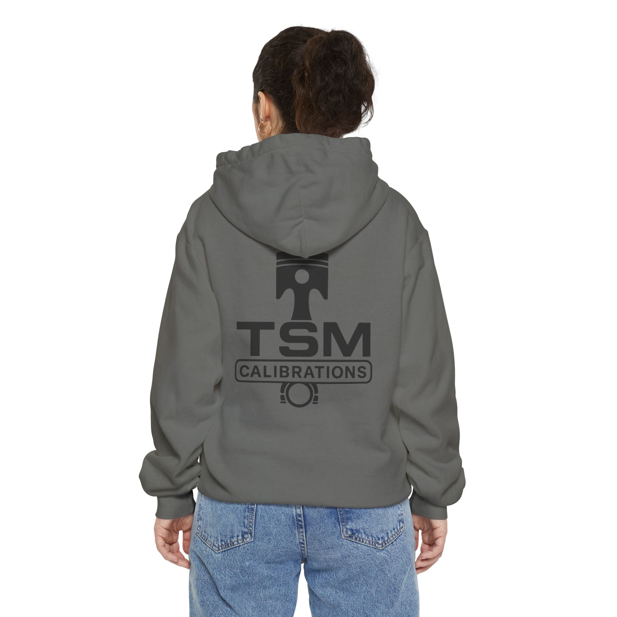 TSM Calibrations Hoodie — Engine Piston Logo Streetwear