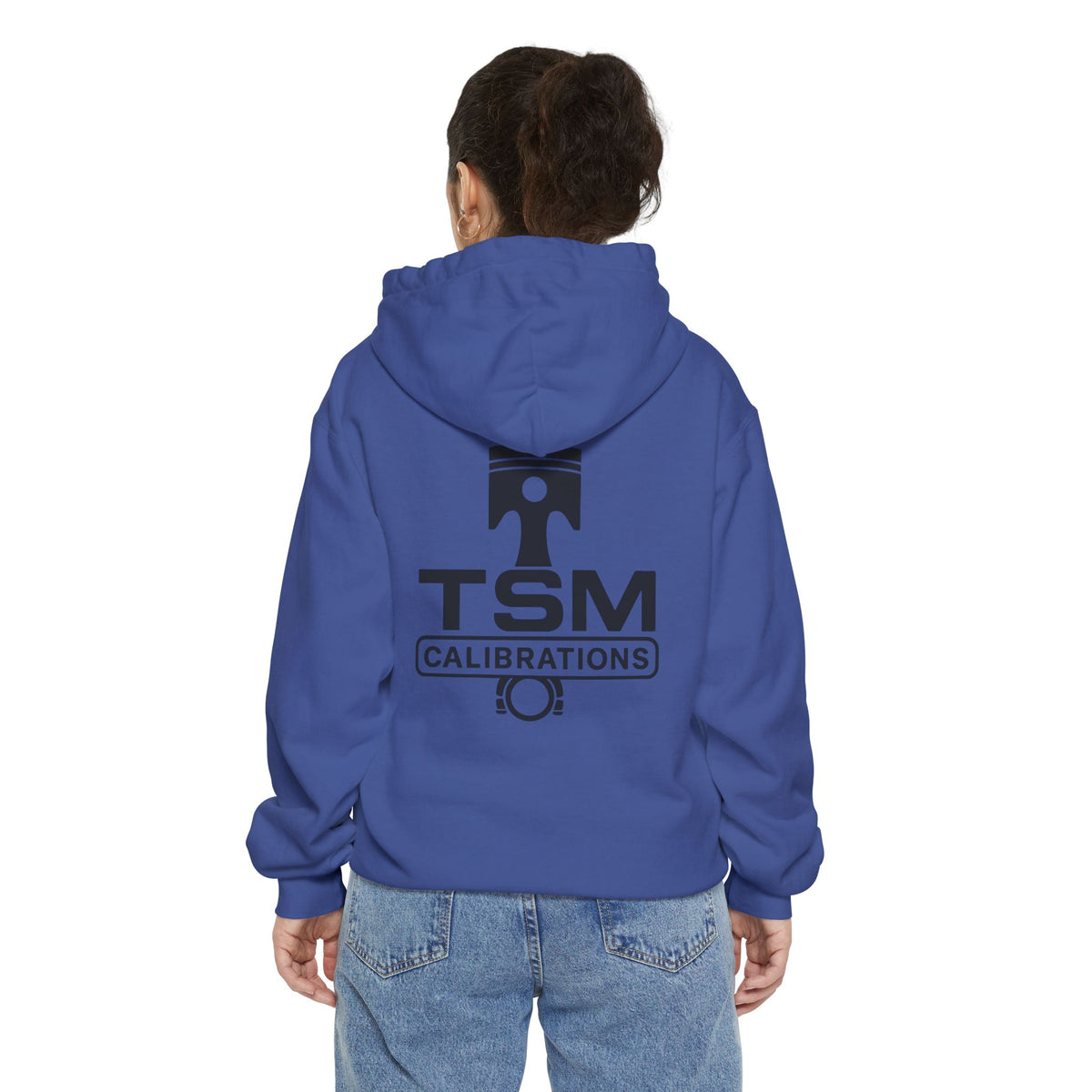 TSM Calibrations Hoodie — Engine Piston Logo Streetwear
