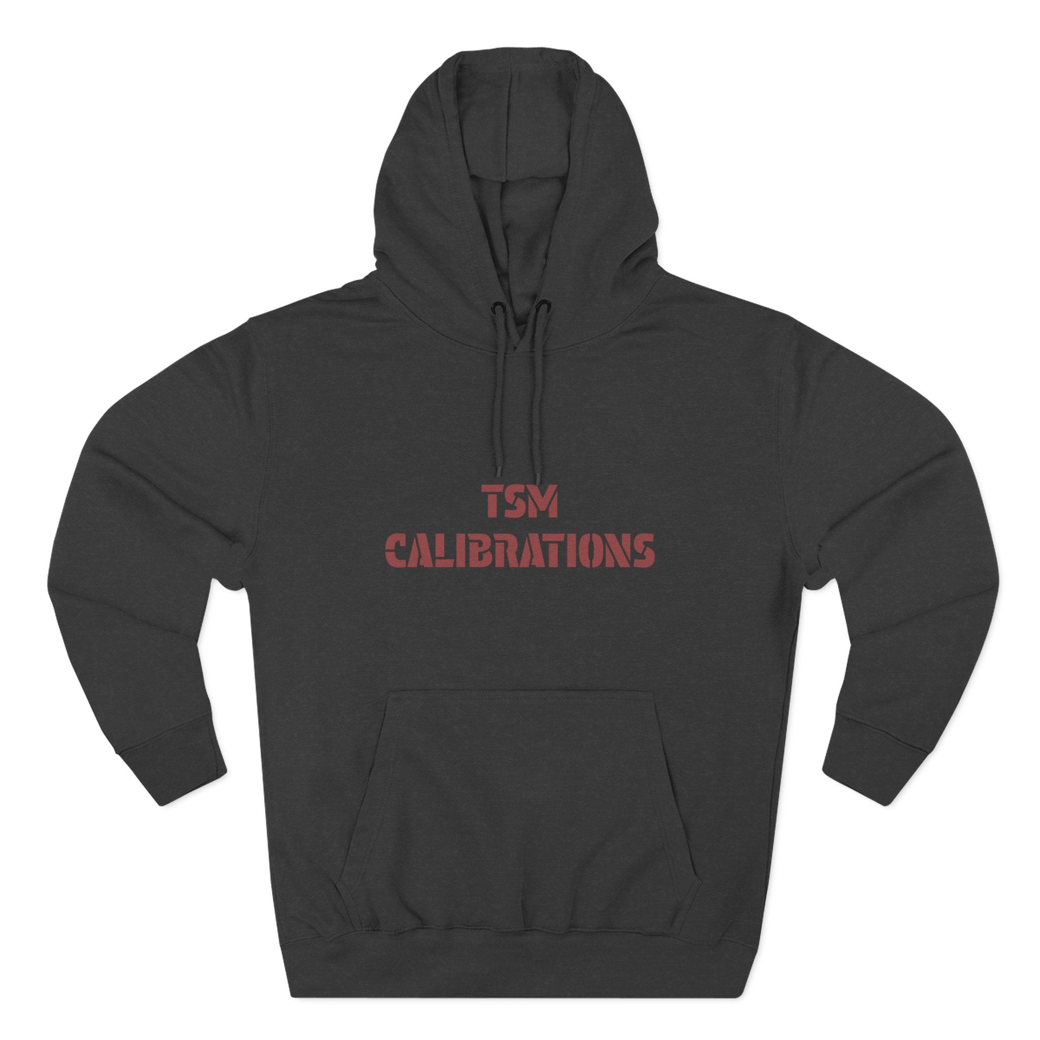 TSM Calibrations Fleece Hoodie — Three-Panel Tech Pullover