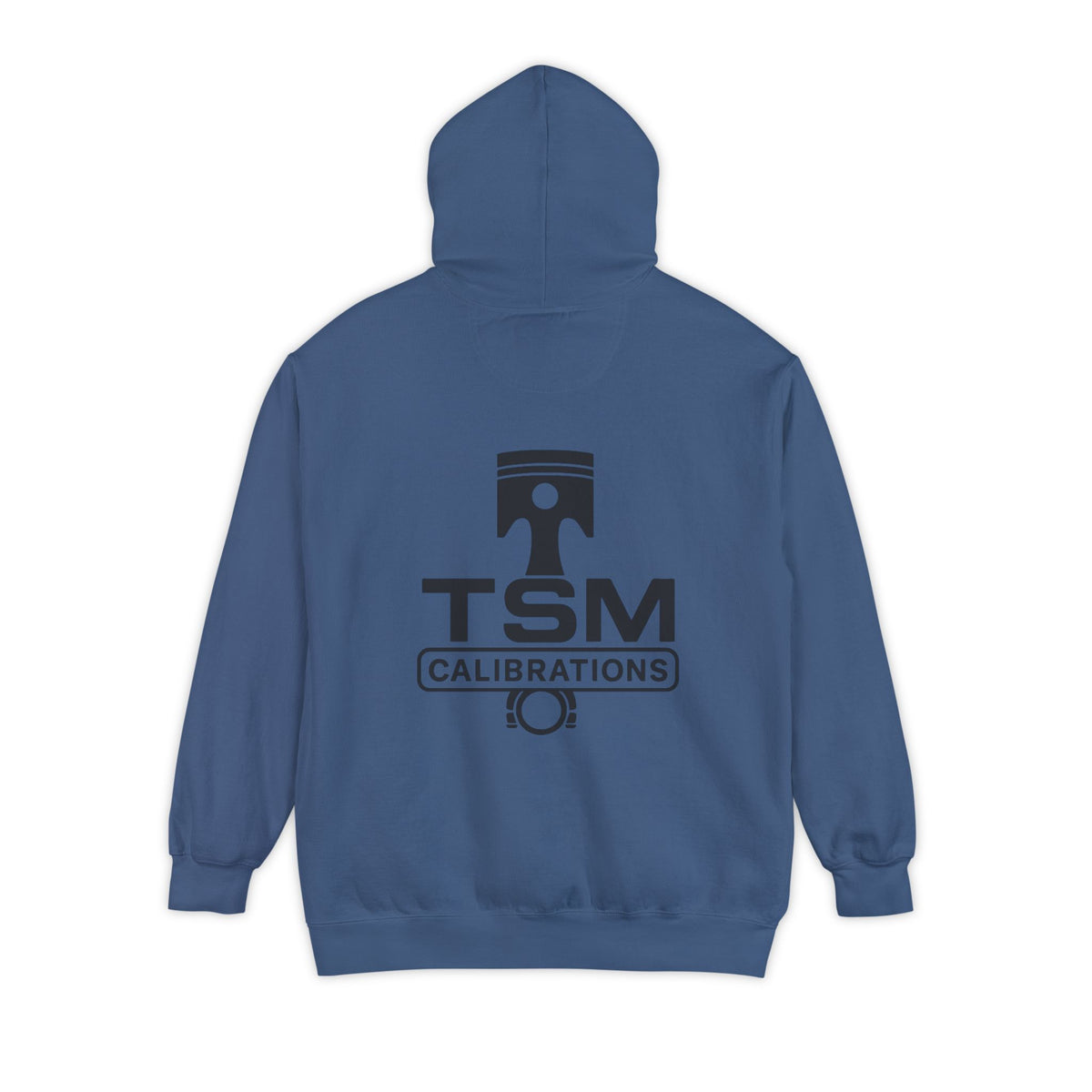 TSM Calibrations Hoodie — Engine Piston Logo Streetwear