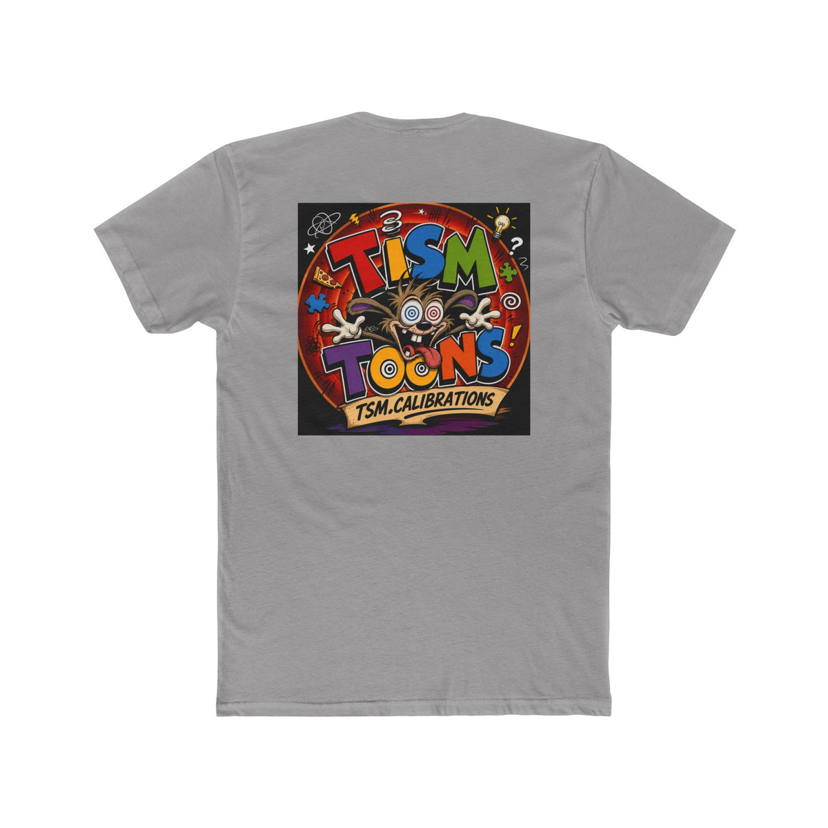 Tism Toons Calibrations T-Shirt — Retro 'TSM Toons' Graphic Tee