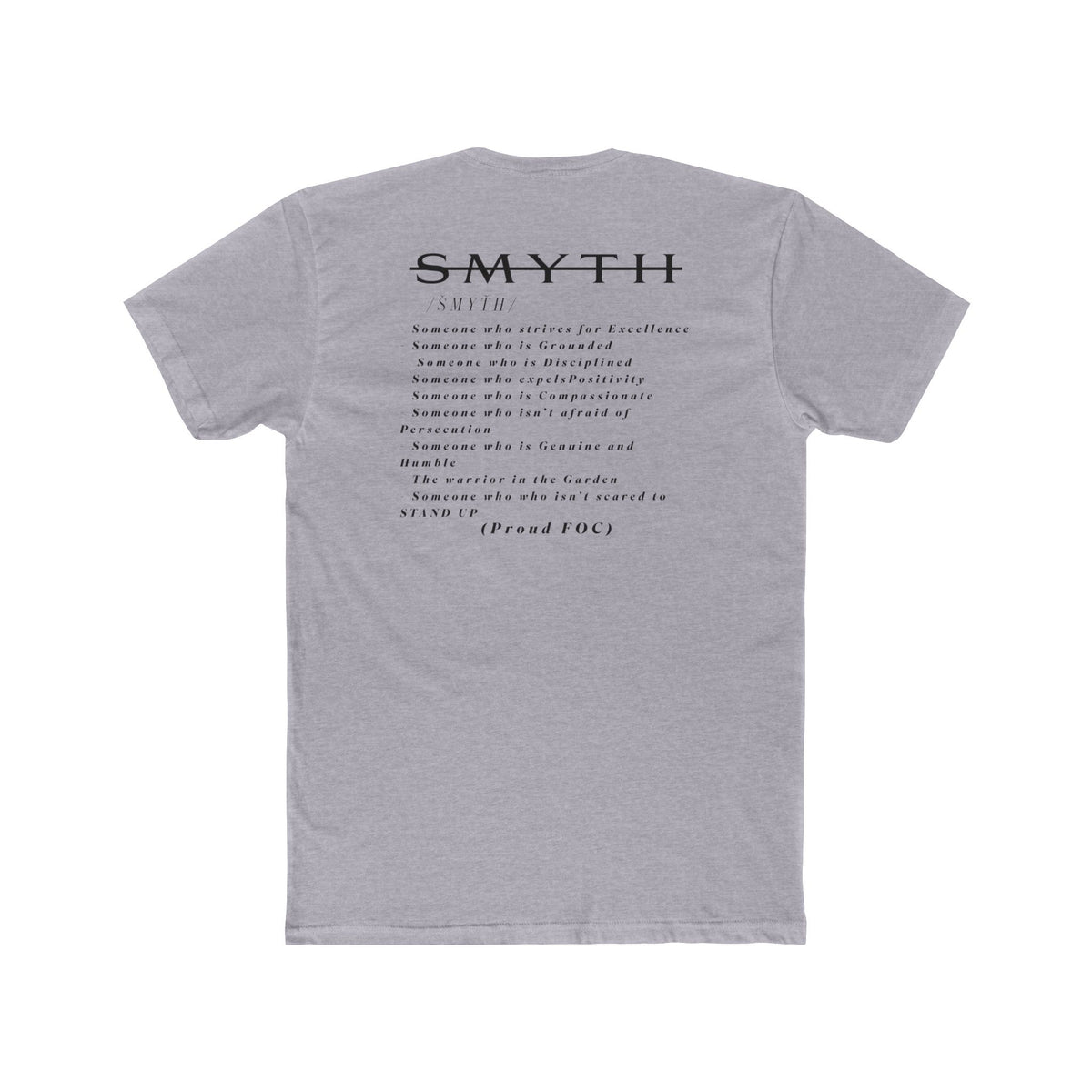 Unisex Cotton Crew Tee