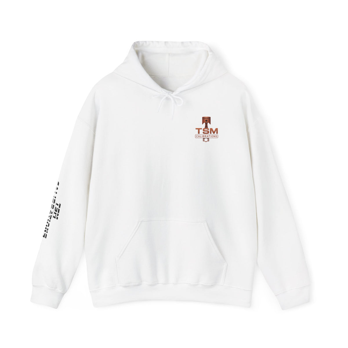 TSM Calibrations Logo Hoodie — Branded Technical Workshop Sweatshirt