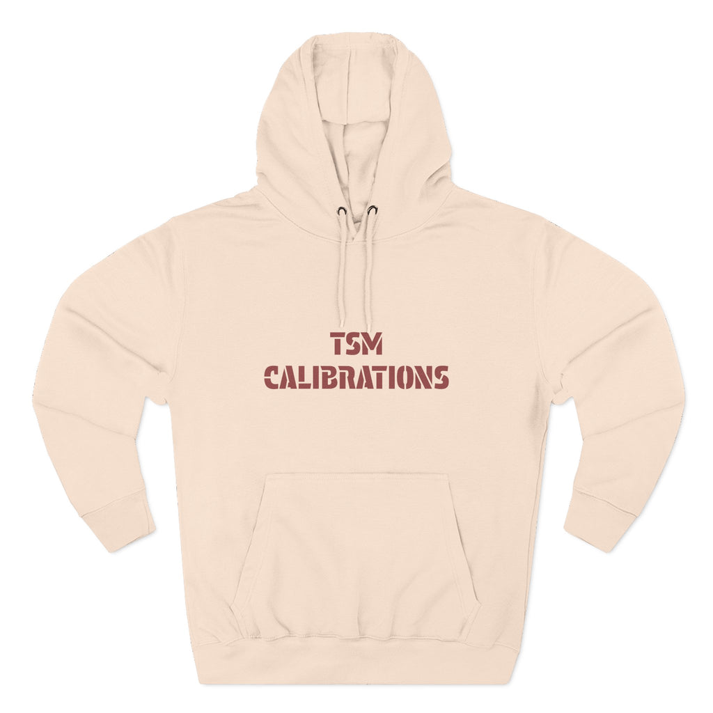 TSM Calibrations Fleece Hoodie — Three-Panel Tech Pullover