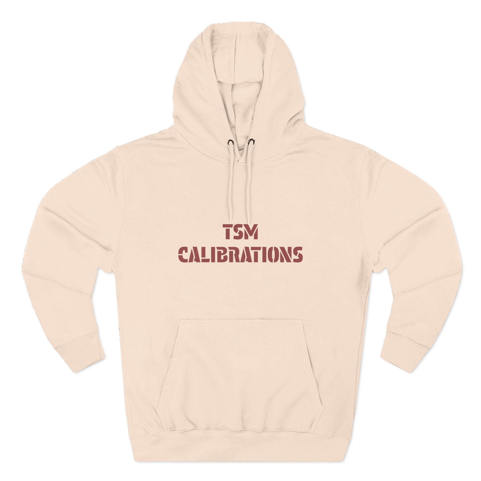 TSM Calibrations Fleece Hoodie — Three-Panel Tech Pullover