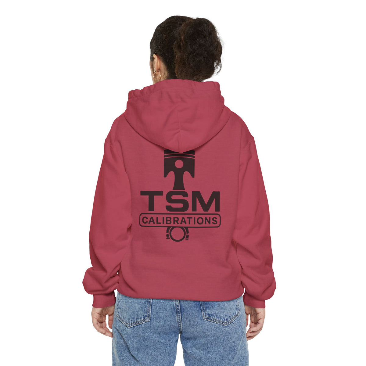 TSM Calibrations Hoodie — Engine Piston Logo Streetwear
