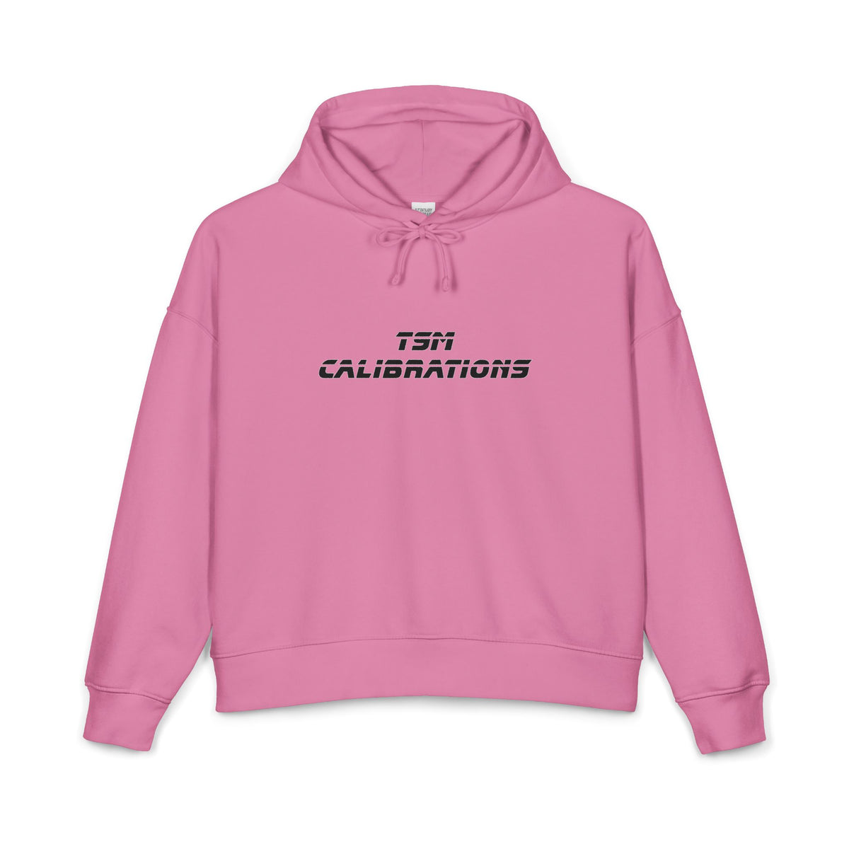 Nora Hoodie — 'TSM Calibrations' Cartoon Back Graphic Women's Organic Hoodie