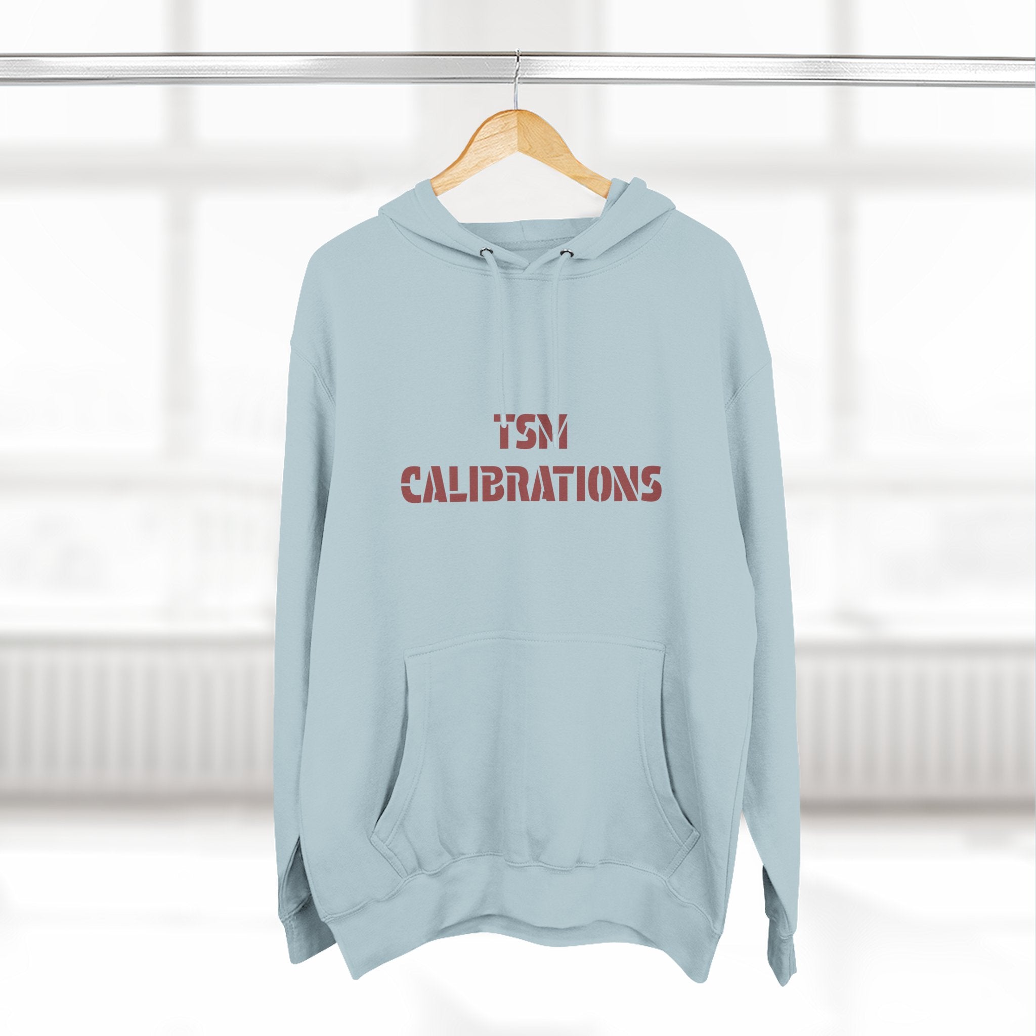 TSM Calibrations Fleece Hoodie — Three-Panel Tech Pullover