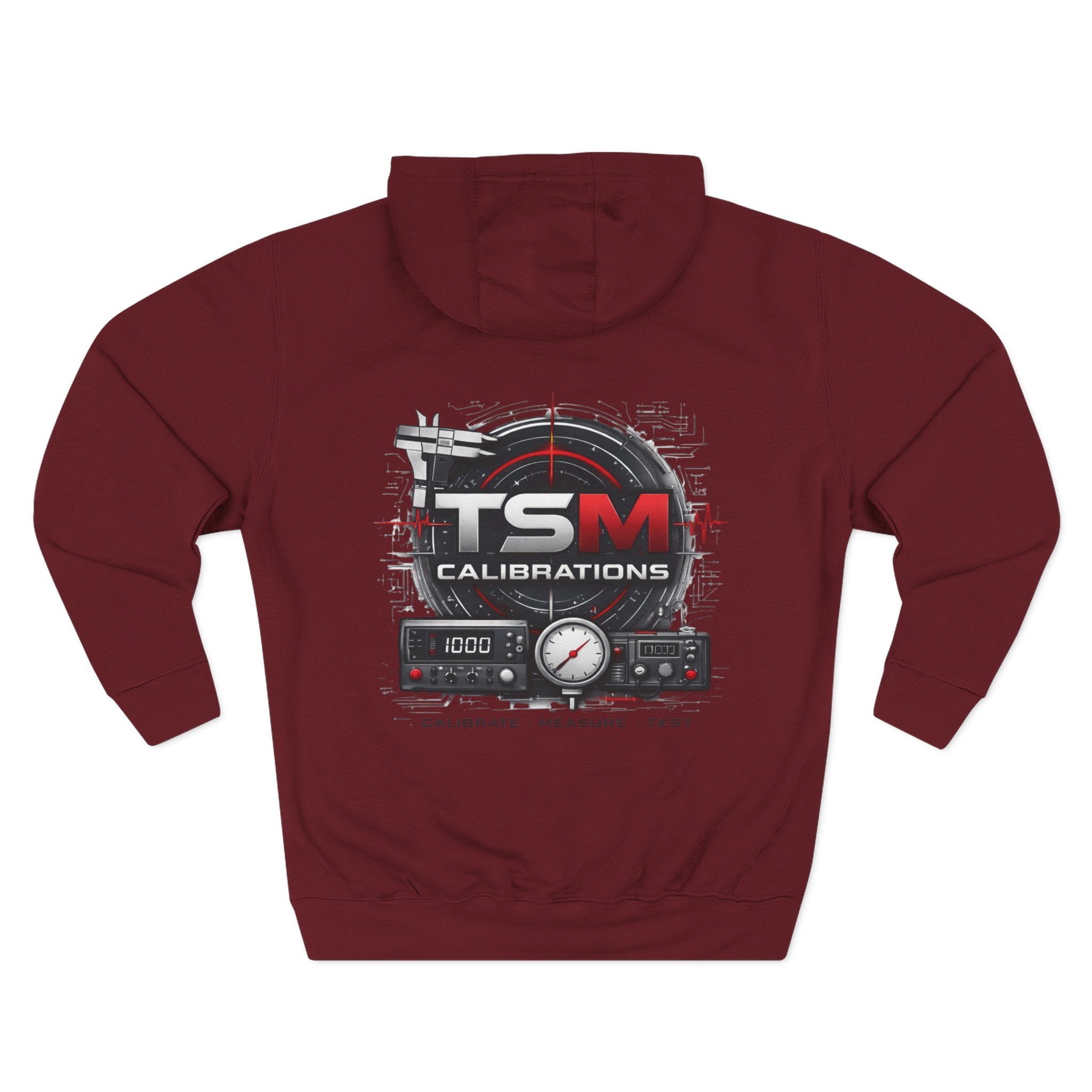 TSM Calibrated Tism Hoodie — Three-Panel Fleece