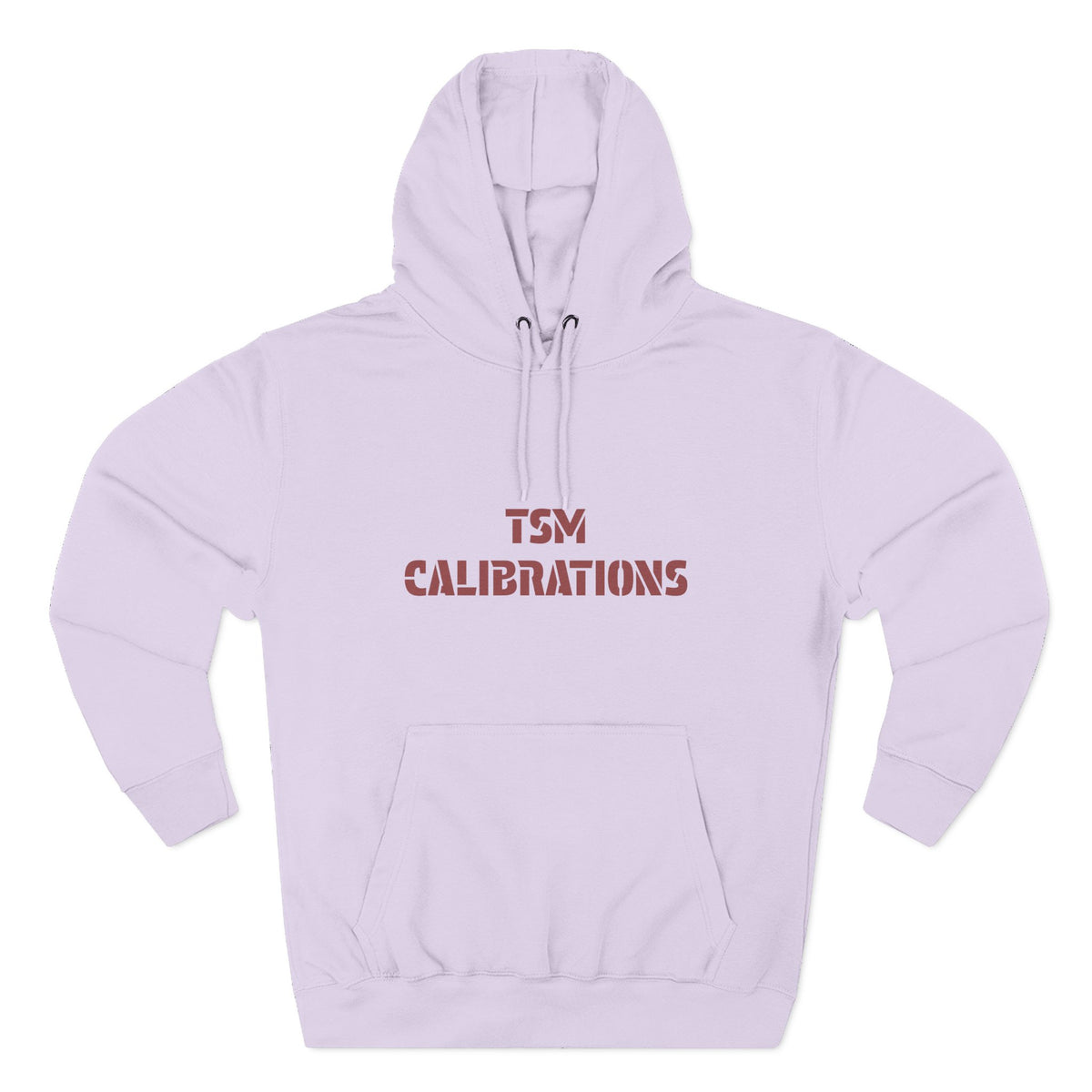 TSM Calibrations Fleece Hoodie — Three-Panel Tech Pullover