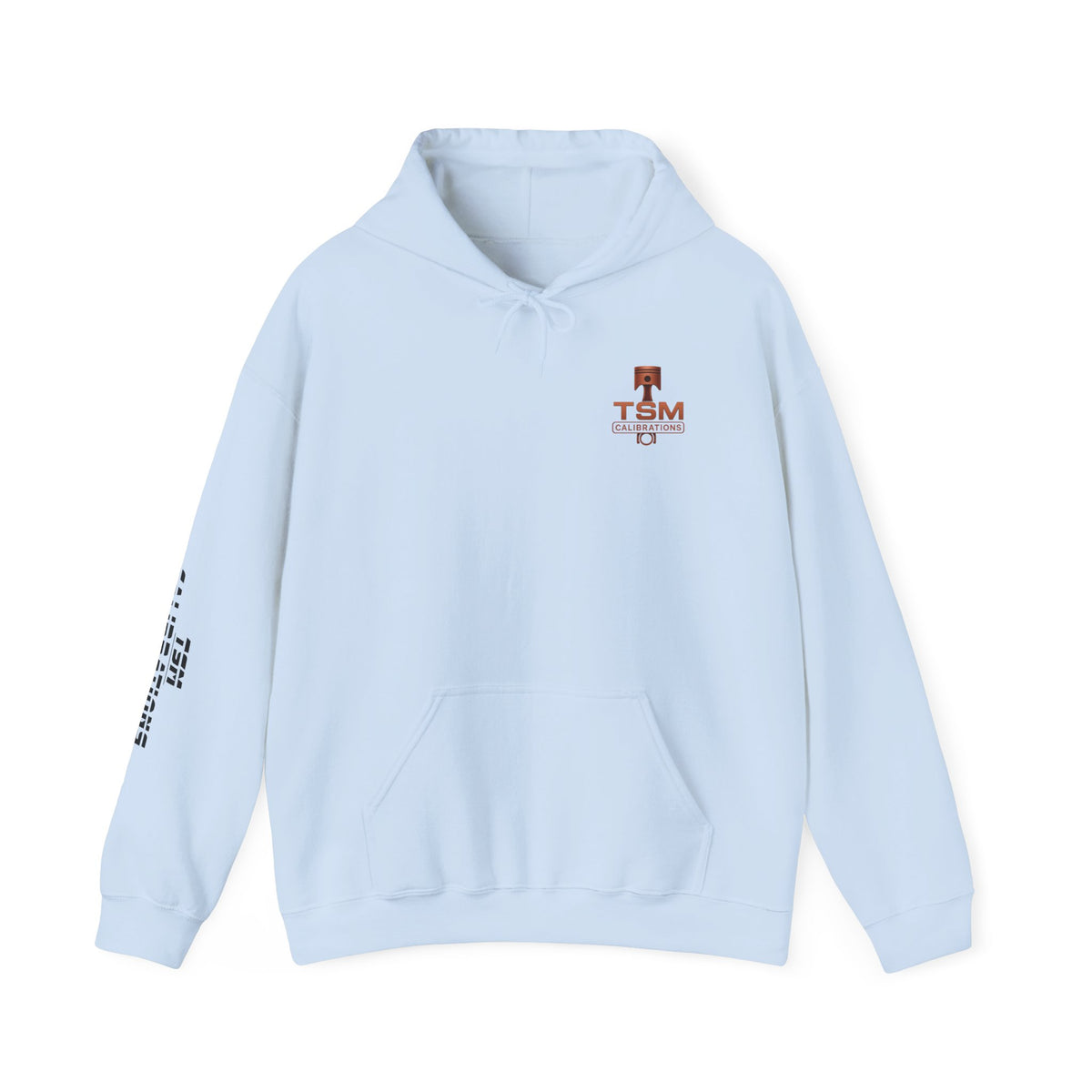 TSM Calibrations Logo Hoodie — Branded Technical Workshop Sweatshirt