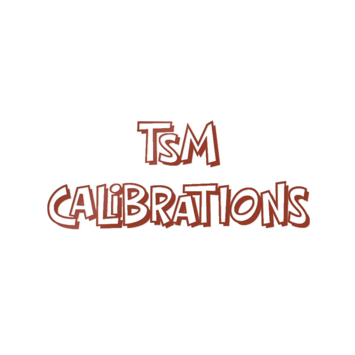 TSM Calibrations Die-Cut Sticker — Bold Industrial Logo Decal