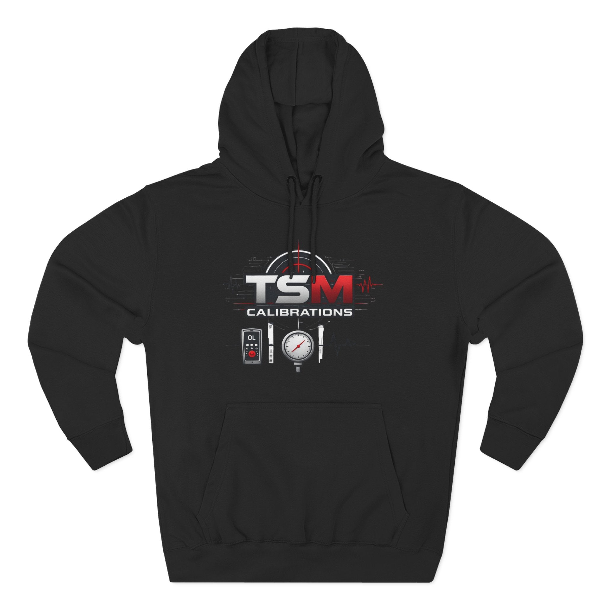 TSM Calibrated Tism Hoodie — Three-Panel Fleece