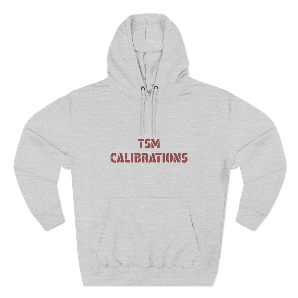TSM Calibrations Fleece Hoodie — Three-Panel Tech Pullover