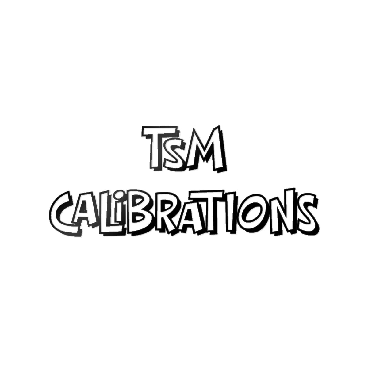 TSM Calibrations Die-Cut Sticker — Retro Bold Logo Sticker (DTF)