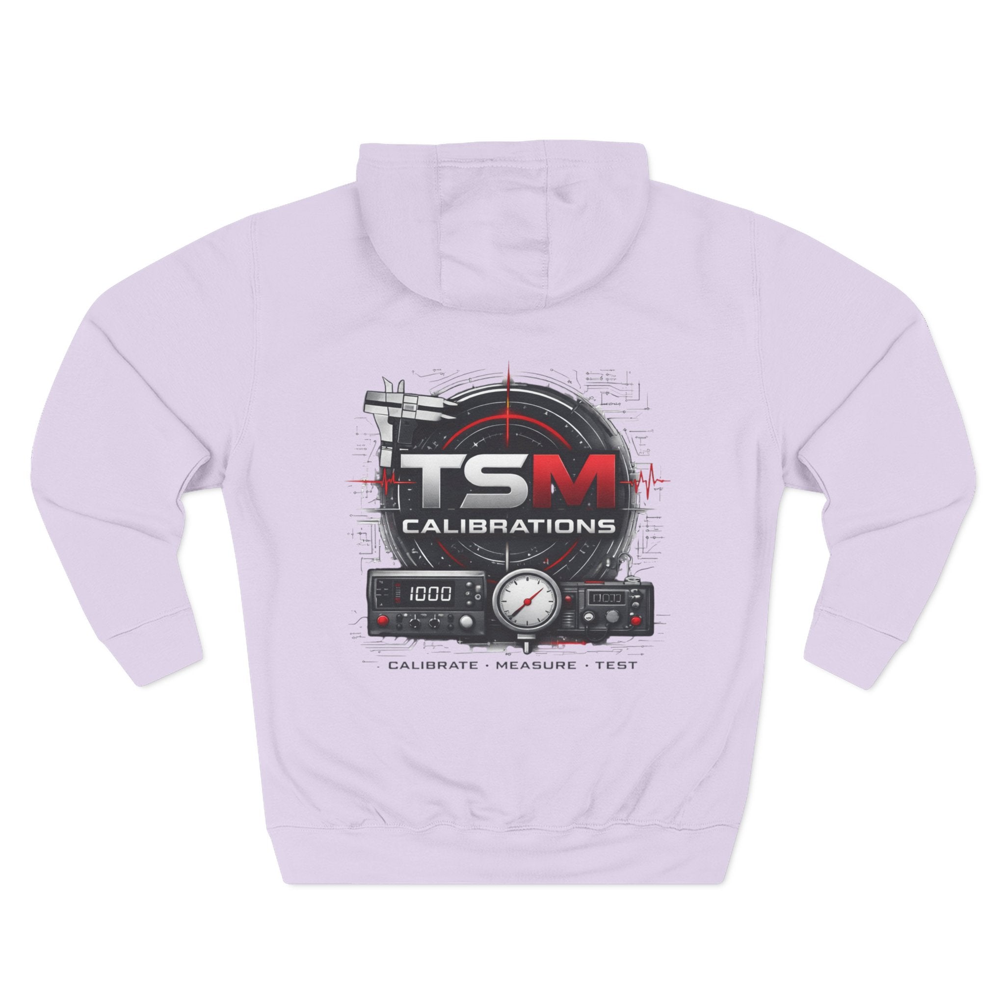 TSM Calibrated Tism Hoodie — Three-Panel Fleece