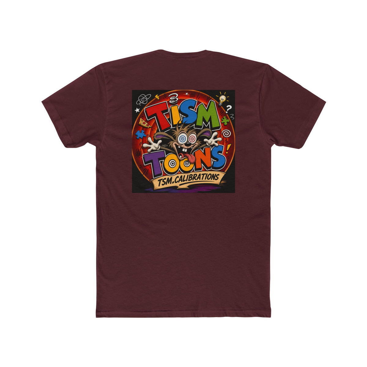 Tism Toons Calibrations T-Shirt — Retro 'TSM Toons' Graphic Tee