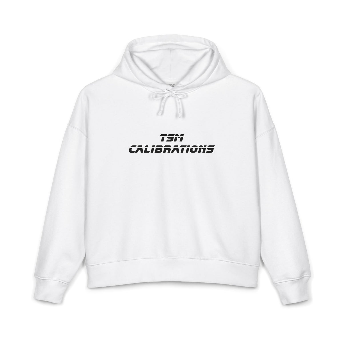 Nora Hoodie — 'TSM Calibrations' Cartoon Back Graphic Women's Organic Hoodie