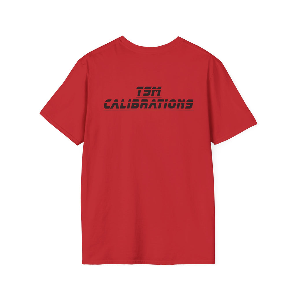 T-Shirt — 'Ten Calibrations' Minimalist Back Print Shirt