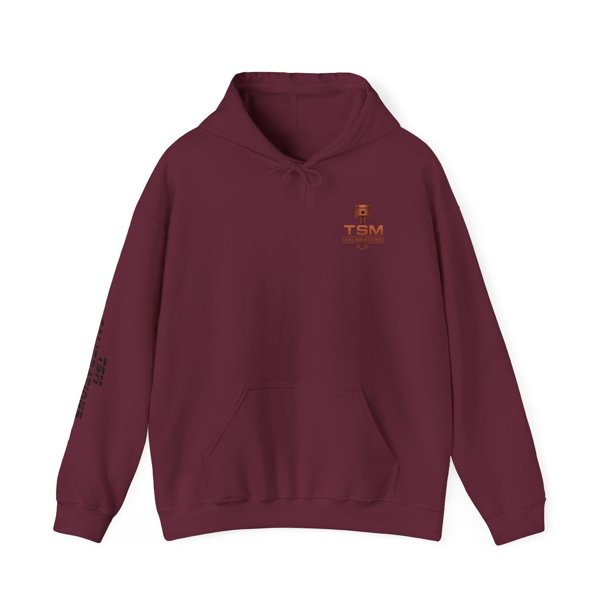 TSM Calibrations Logo Hoodie — Branded Technical Workshop Sweatshirt