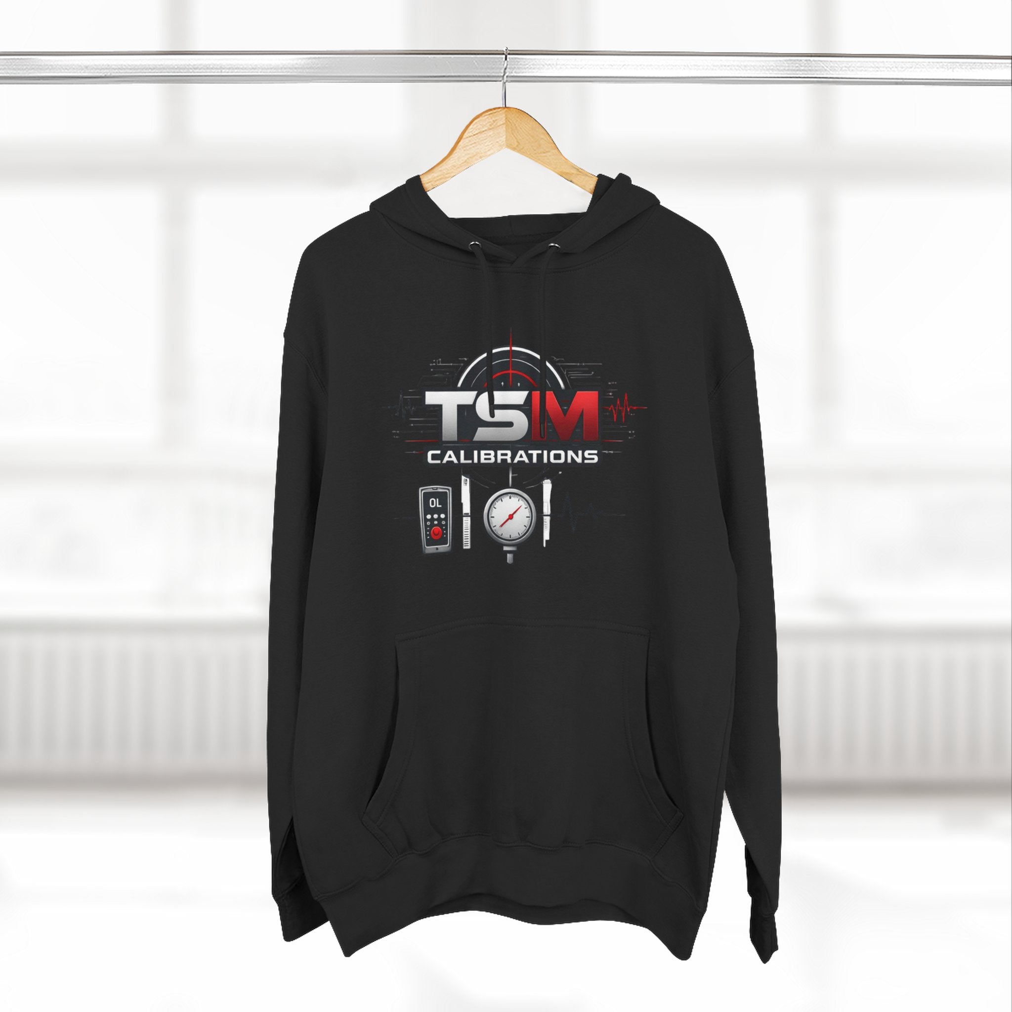 TSM Calibrated Tism Hoodie — Three-Panel Fleece