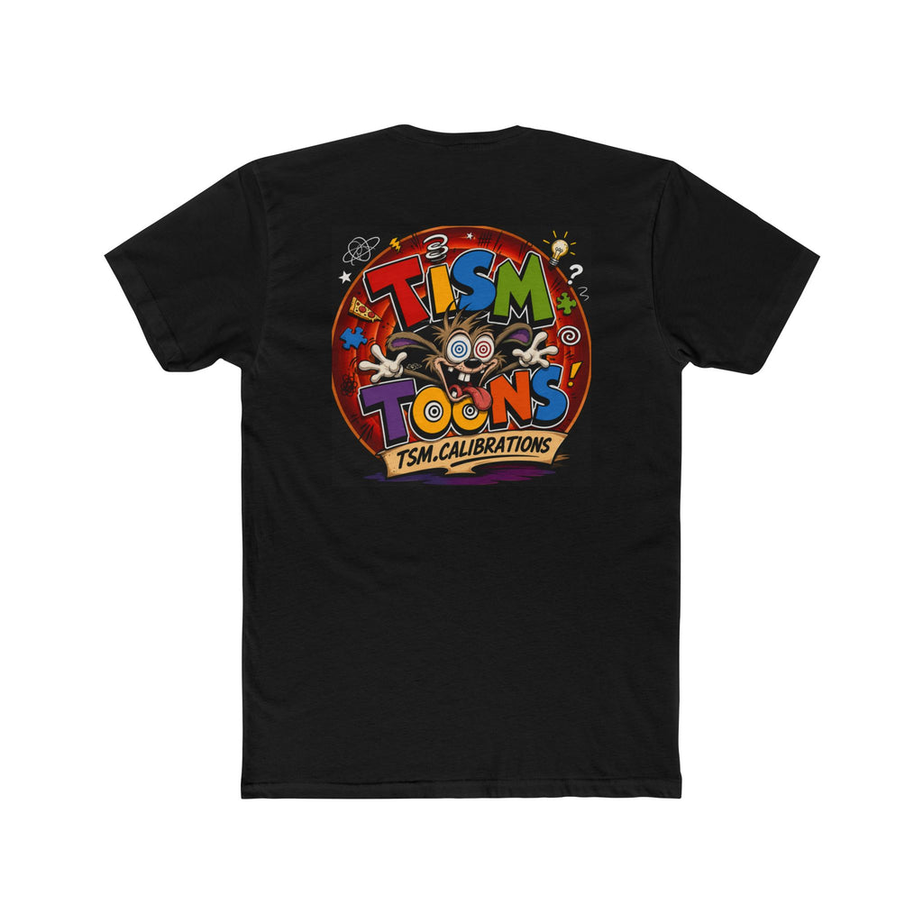 Tism Toons Calibrations T-Shirt — Retro 'TSM Toons' Graphic Tee
