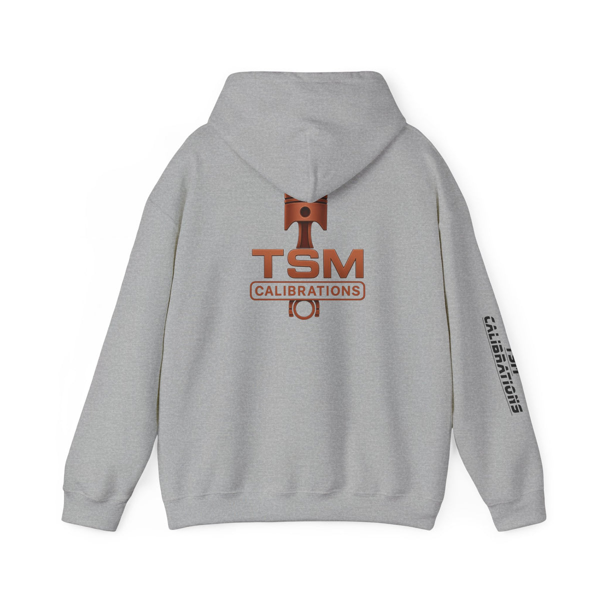 TSM Calibrations Logo Hoodie — Branded Technical Workshop Sweatshirt