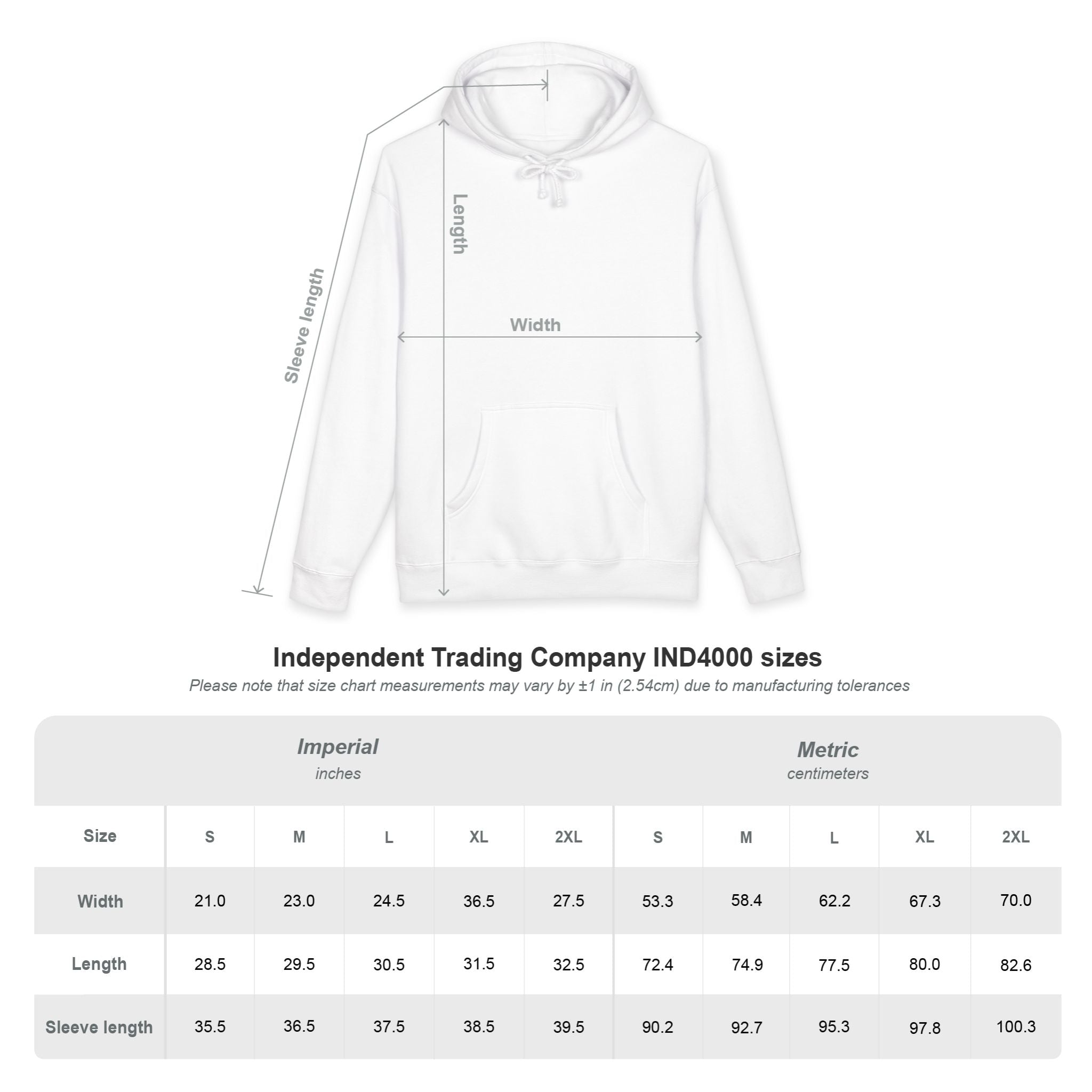 TSM Calibrations Hoodie — Technical Instrument Calibration Hooded Sweatshirt